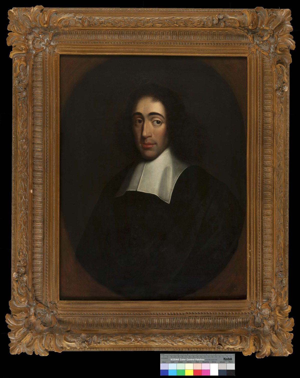 Portrait de Spinoza (v. 1665), Herzog August Bibliothek