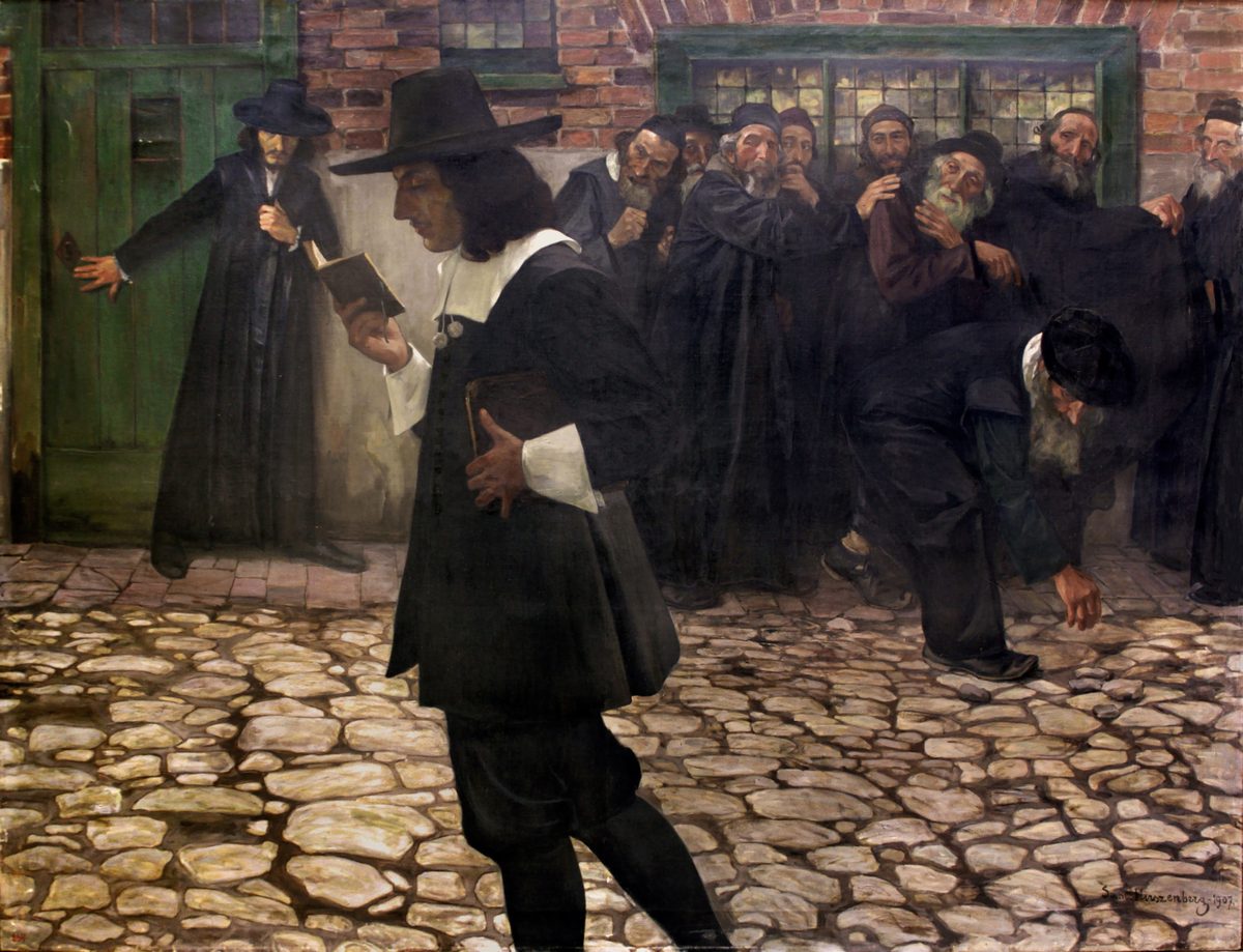 Samuel Hirszenberg, Spinoza excommunié (1907)